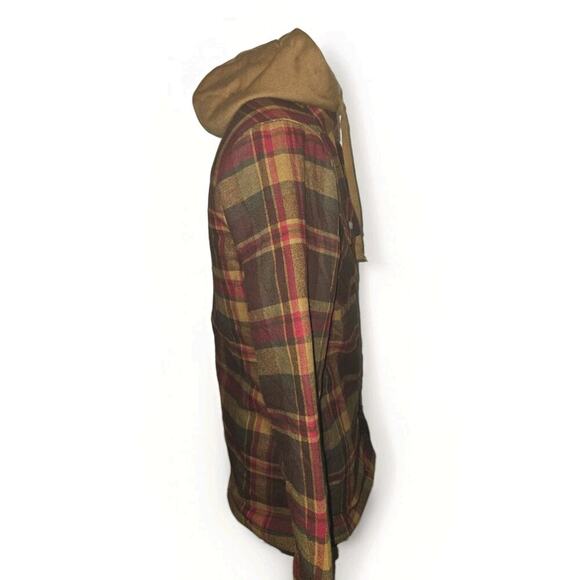 New! Legendary Whitetails Men's Maplewood Hooded Shirt Jacket  size small - Picture 8 of 14